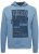 Blend Hoodie 4285 Copen Blue - Sviitrid ja dressipluusid - Meeste suured kapuutsiga jakid suurustes 2XL – 14XL