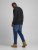 Jack & Jones JCOBRANDON Knit Black - Sviitrid ja dressipluusid - Meeste suured kapuutsiga jakid suurustes 2XL – 14XL