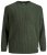 Jack & Jones JCOBRANDON Knit Forest - Sviitrid ja dressipluusid - Meeste suured kapuutsiga jakid suurustes 2XL – 14XL