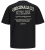 Jack & Jones JORSANTORINI BACK T-Shirt Black - T-särgid - Suured T-särgid 2XL – 14XL