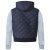 D555 Willie Hooded Quilted Jacket with Fleece sleeves - Jakid & Vihmariided - Joped, suured suurused: 2XL – 8XL