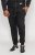 D555 Buckingham Cuffed Jogger With Side Pockets Black Tall Sizes - MEESTERIIDED MT-6XLT - Pikad meeste riided