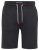 D555 STEFAN1 Elasticated Waist Loop Back Shorts Black - Dressipüksid ja -šortsid - Spordipüksid ja Lühikesed Spordipüksid