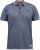 D555 GIBRALTAR Pique Polo Blue - Polosärgid - Meeste suured polosärgid 2XL – 8XL