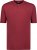Adamo Silas Regular fit Serafino T-shirt Burgundy - T-särgid - Suured T-särgid 2XL – 14XL