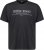Adamo Simon Regular fit Printed T-shirt Charcoal - T-särgid - Suured T-särgid 2XL – 14XL