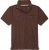 Adamo Klaas Regular fit Polo Shirt with Pocket Braun - Polosärgid - Meeste suured polosärgid 2XL – 8XL