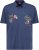 Adamo DURBAN Regular fit Polo Shirt Navy - Polosärgid - Meeste suured polosärgid 2XL – 8XL