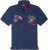 Adamo DURBAN Regular fit Polo Shirt Navy - Polosärgid - Meeste suured polosärgid 2XL – 8XL