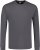 Adamo Floyd Comfort fit Long sleeve T-shirt Charcoal - T-särgid - Suured T-särgid 2XL – 14XL
