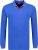 Adamo Peter Comfort fit Long sleeve Polo Blue - Polosärgid - Meeste suured polosärgid 2XL – 8XL