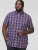 D555 ROYSTON S/S Shirt Navy - Särgid - Meeste suured särgid 2XL – 8XL