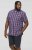 D555 ROYSTON S/S Shirt Navy - Särgid - Meeste suured särgid 2XL – 8XL