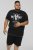 D555 BINGHAM State Of Miami Printed Crew Neck T-Shirt Black - T-särgid - Suured T-särgid 2XL – 14XL