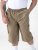 D555 Mason Cargo Shorts Sand - Lühikesed püksid - Lühikesed Püksid suured suurused: W40-W60