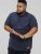 D555 FOXLEY Pique Reno Polo Navy - Polosärgid - Meeste suured polosärgid 2XL – 8XL