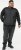 D555 MARSDEN Hybrid Knitted Jacket With Bonded Fleece Lining Black - Jakid ja joped - Joped, suured suurused: 2XL – 12XL