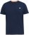 D555 SANDFORD Double Layer On Neck Ribs And Hem Waffle Textured T-Shirt Navy - T-särgid - Suured T-särgid 2XL – 14XL