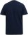 D555 SANDFORD Double Layer On Neck Ribs And Hem Waffle Textured T-Shirt Navy - T-särgid - Suured T-särgid 2XL – 14XL