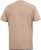 D555 SANDFORD Double Layer On Neck Ribs And Hem Waffle Textured T-Shirt Beige - T-särgid - Suured T-särgid 2XL – 14XL