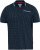 D555 OAKLEY AOP Jersey Polo With Jacquard Collar, Ribs And Chest Pocket Navy - Polosärgid - Meeste suured polosärgid 2XL – 8XL