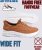 D555 Dartford 1 Kingsize Hands Free Shoes Pu & Faux Suede Top Tan - Meeste Jalatsid 40-52 - 