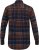 D555 SHERLOCK Check Overshirt With Two Patch Pockets & Button Down Collar Navy - Särgid - Meeste suured särgid 2XL – 8XL