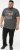 D555 JAIDEN Legends Guitar Printed Crew Neck T-Shirt Khaki - T-särgid - Suured T-särgid 2XL – 14XL