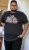 D555 LORNE Motor Bike Splatter Printed Crew Neck T-Shirt Washed Black - T-särgid - Suured T-särgid 2XL – 14XL
