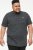 D555 ORSTON Reno Fabric Crew Neck T-Shirt With Chest Embroidery Black Reno - T-särgid - Suured T-särgid 2XL – 14XL