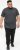 D555 ORSTON Reno Fabric Crew Neck T-Shirt With Chest Embroidery Black Reno - T-särgid - Suured T-särgid 2XL – 14XL