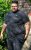 D555 ORSTON Reno Fabric Crew Neck T-Shirt With Chest Embroidery Black Reno - T-särgid - Suured T-särgid 2XL – 14XL
