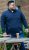 D555 SWANN Quarter Neck Sweatshirt With Quilted Top Panel Navy - Sviitrid ja dressipluusid - Meeste suured kapuutsiga jakid suurustes 2XL – 14XL
