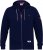 D555 IRVIN Full Zip Jacquard Hoody With Chest Embroidery Navy - Sviitrid ja dressipluusid - Meeste suured kapuutsiga jakid suurustes 2XL – 14XL