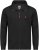 Adamo Max Ottoman Sweatshirt Black - Sviitrid ja dressipluusid - Meeste suured kapuutsiga jakid suurustes 2XL – 14XL