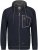 Adamo Michael Hoodie with Zipper Navy - Sviitrid ja dressipluusid - Meeste suured kapuutsiga jakid suurustes 2XL – 14XL