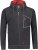 Adamo Michael Hoodie with Zipper Charcoal - Sviitrid ja dressipluusid - Meeste suured kapuutsiga jakid suurustes 2XL – 14XL