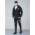 D555 Verlin Couture Full Zip Hoodie Black - Sviitrid ja Dressipluusid - Meeste suured kapuutsiga jakid suurustes 2XL – 14XL