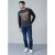 D555 Neill Long Sleeve T-shirt Black - T-särgid - Suured T-särgid 2XL – 14XL