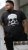 D555 Hucknall Skull Monochrome Printed Crew Neck T-shirt Washed Black - T-särgid - Suured T-särgid 2XL – 14XL