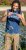 D555 Havant San Diego Printed Sleeveless T-Shirt French Navy - T-särgid - Suured T-särgid 2XL – 14XL