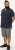 D555 Pontefract Jacquard Linen Mix Short Sleeve Shirt With Button Down Navy - Särgid - Meeste suured särgid 2XL – 8XL