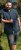 D555 Pontefract Jacquard Linen Mix Short Sleeve Shirt With Button Down Navy - Särgid - Meeste suured särgid 2XL – 8XL