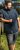 D555 Pontefract Jacquard Linen Mix Short Sleeve Shirt With Button Down Navy - Särgid - Meeste suured särgid 2XL – 8XL