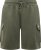 D555 Wigan 1 Elasticated Waist Fleece Cargo Shorts Khaki - Dressipüksid ja -šortsid - Spordipüksid ja Lühikesed Spordipüksid