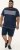 D555 Swansea Cut And Sew Crew Neck T-Shirt Navy - T-särgid - Suured T-särgid 2XL – 14XL