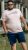 D555 Bournemouth Shoal Of Fish Printed Crew Neck T-Shirt Pink - T-särgid - Suured T-särgid 2XL – 14XL