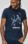 D555 Cameron Official Terminator Printed Crew Neck T-Shirt Dark Navy - T-särgid - Suured T-särgid 2XL – 14XL