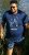 D555 Cameron Official Terminator Printed Crew Neck T-Shirt Dark Navy - T-särgid - Suured T-särgid 2XL – 14XL