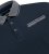 D555 Ilkeston Jacquard Collar & Cuff Short Sleeve Pique Polo Navy - Polosärgid - Meeste suured polosärgid 2XL – 8XL